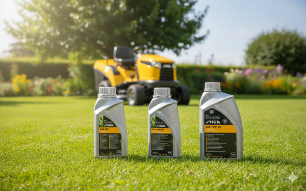 Mower Oil Guide: STIGA SAE 30, 10W-30, and 5W-30 Explained