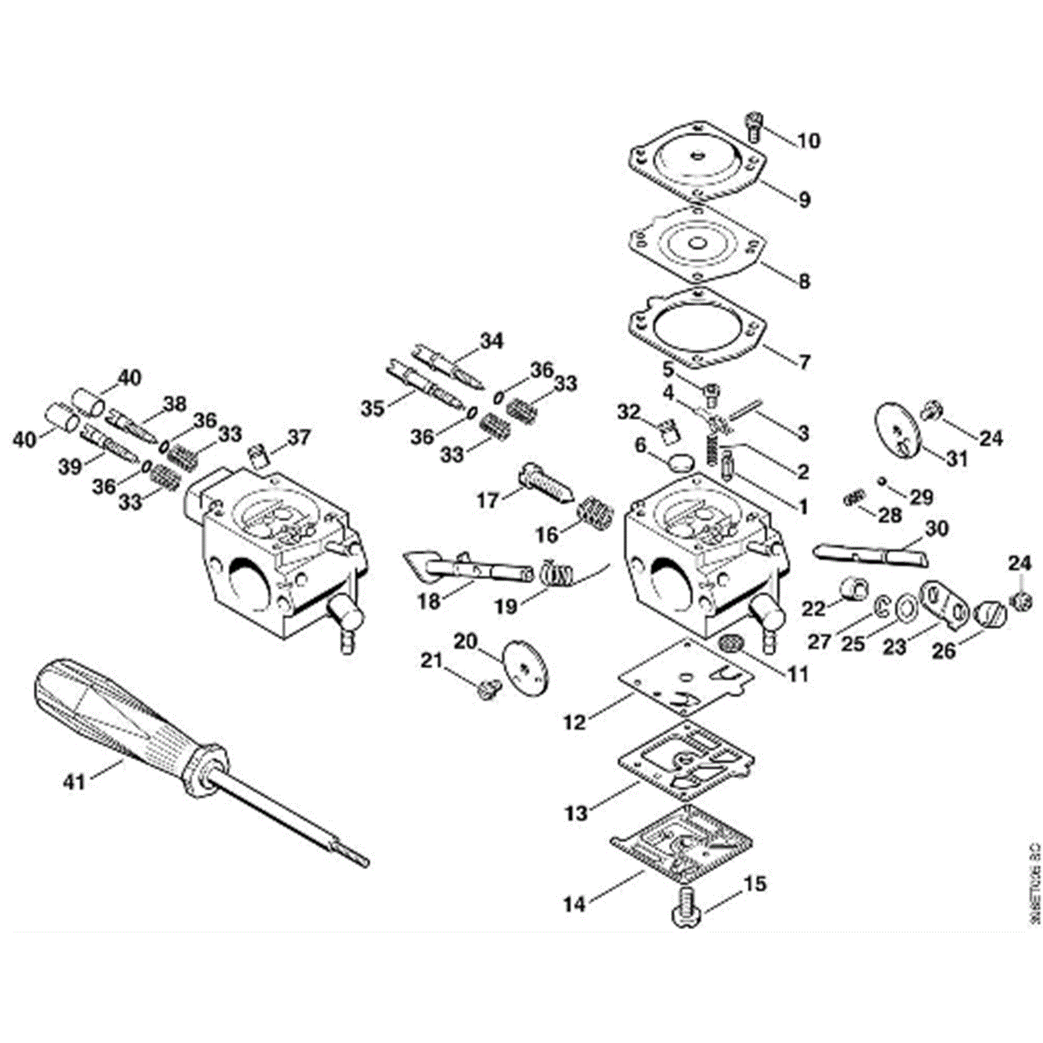 stihl parts diagrams