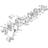 Stihl HS 45 Z Petrol Hedgetrimmer HS45Z Parts Diagram