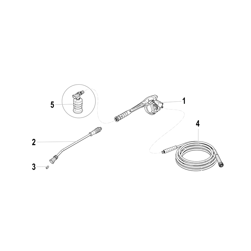 Oleo-Mac PW 250 HC (PW 250 HC) Parts Diagram, Accessories