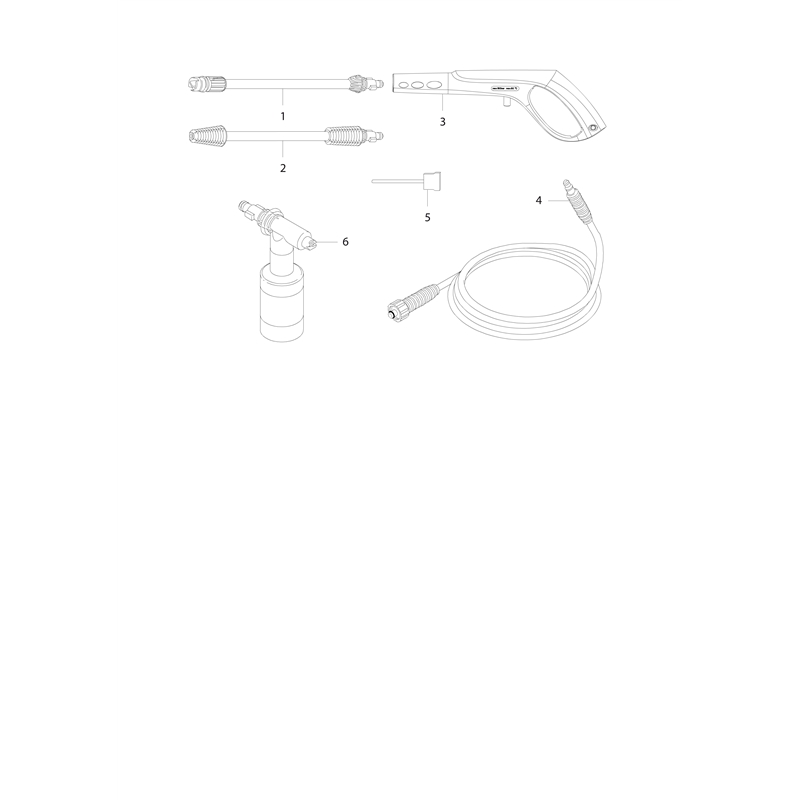 Oleo-Mac PW 110 C (PW 110 C) Parts Diagram, Accessories