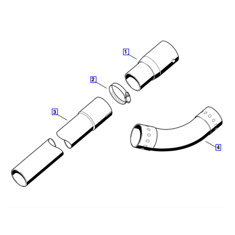 Stihl BG 85 Blower (BG85) Parts Diagram, Gutter Cleaning