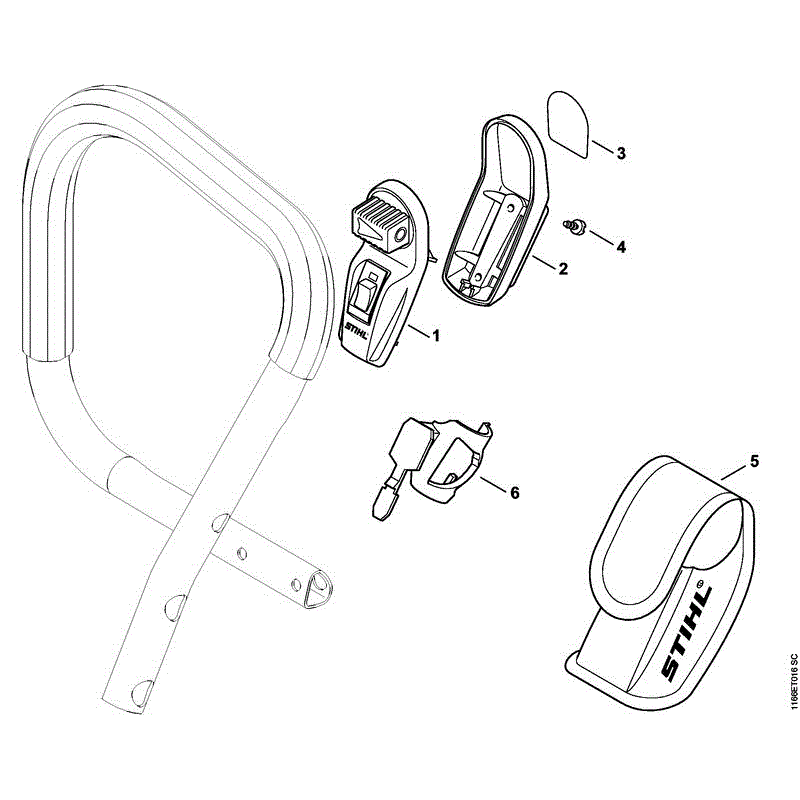 Stihl MS 661 CHAINSAW (MS 661) Parts Diagram, MS661-R LASER