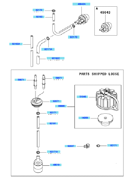 Fuel Tank & Fuel Valve