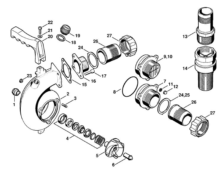 Pump Housing P840