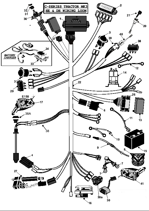 MK3 HE & DH Wiring Loom
