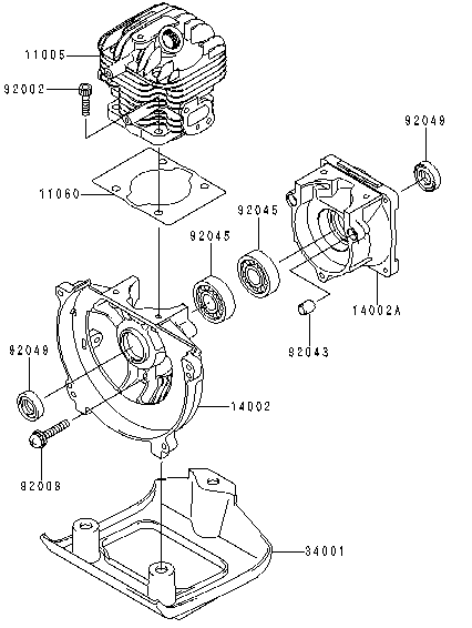 CYLINDER/CRANKCASE