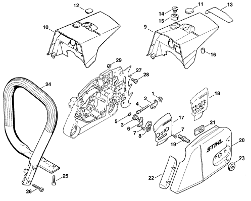 Chain tensioner - Shroud