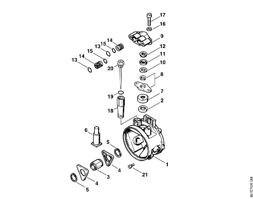 C-Pump housing