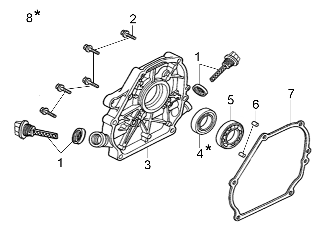 Crankcase cover