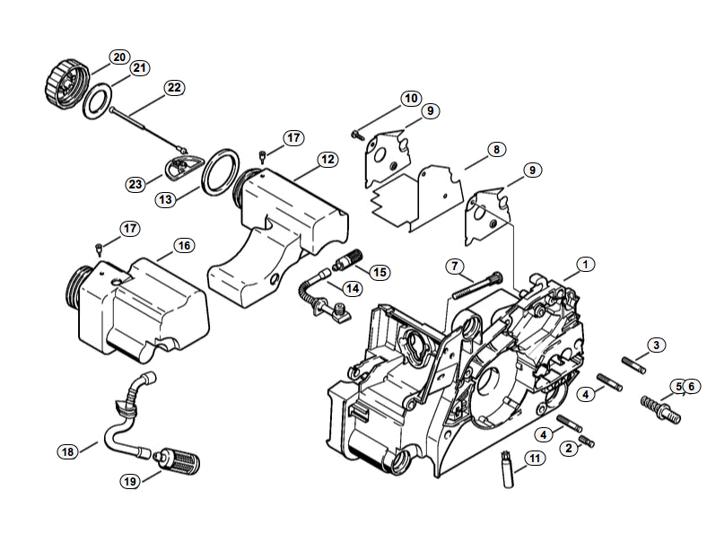 Engine housing