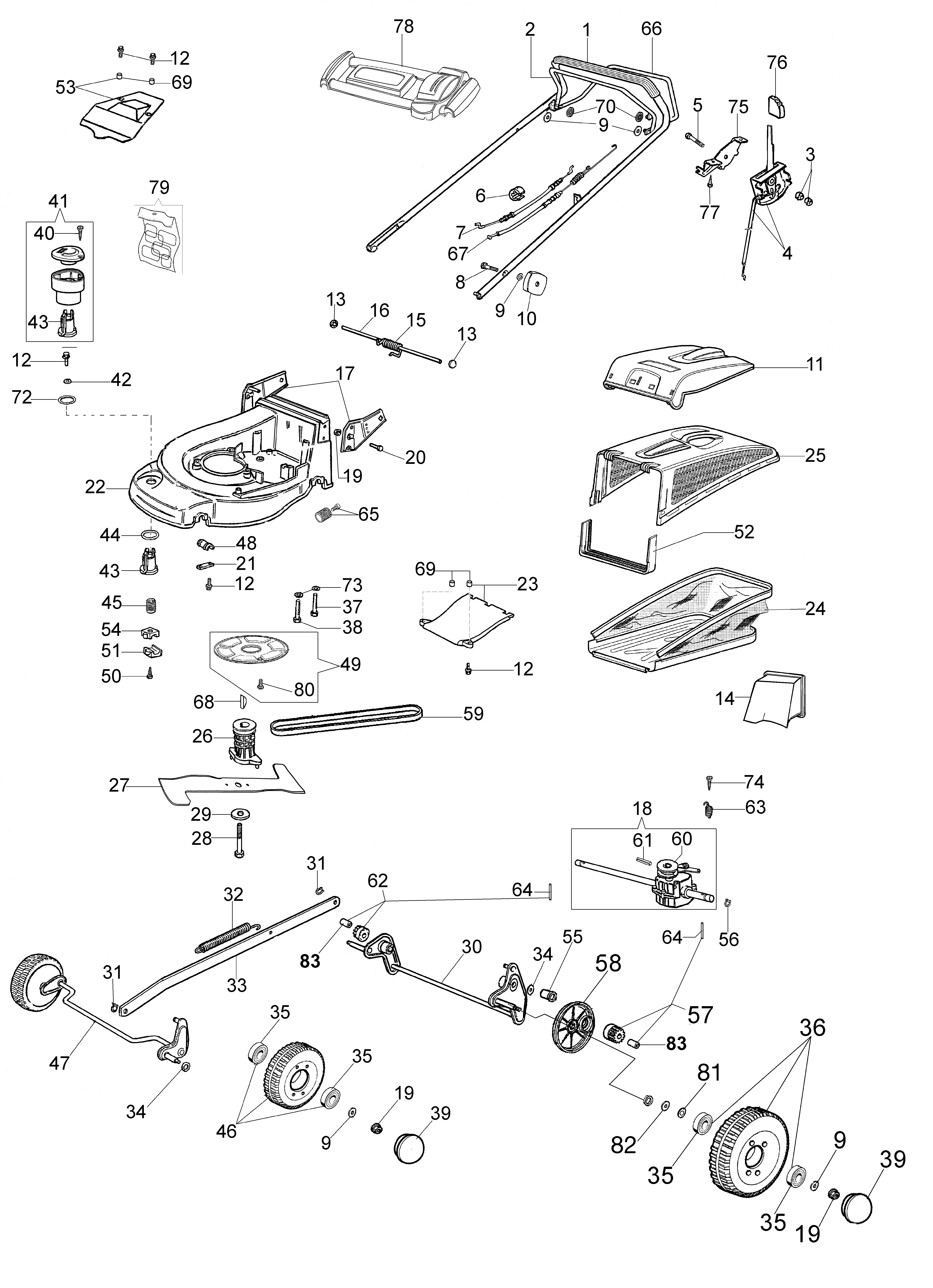 Illustrated parts list (From June 2007)