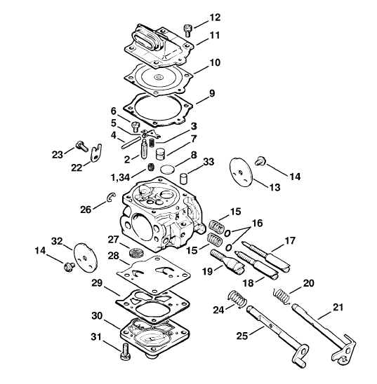 Carburetor Wj-67