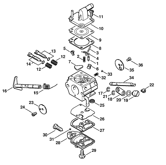 Carburetor C1QS33B (19.1998)