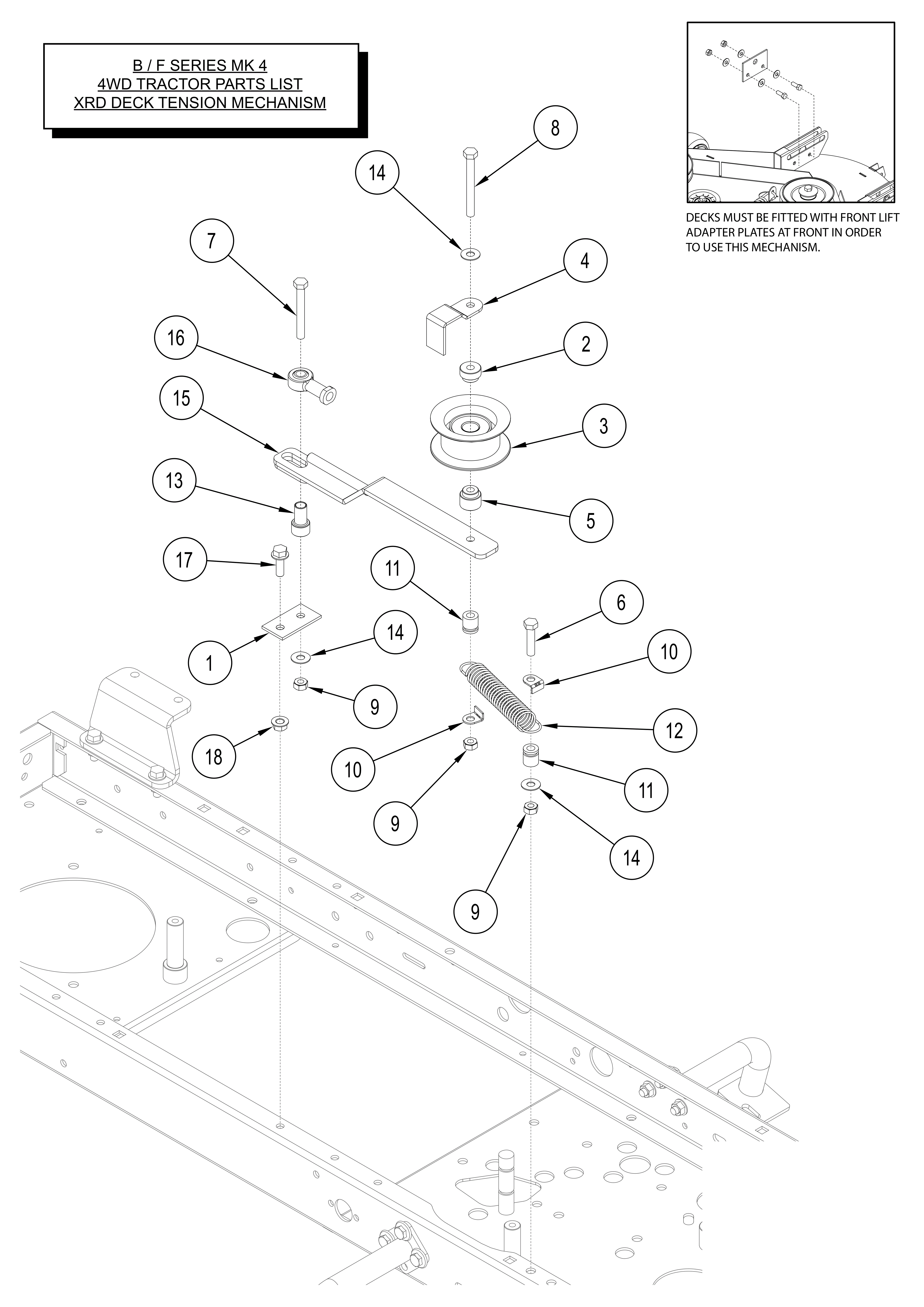 XRD Deck Mechanism