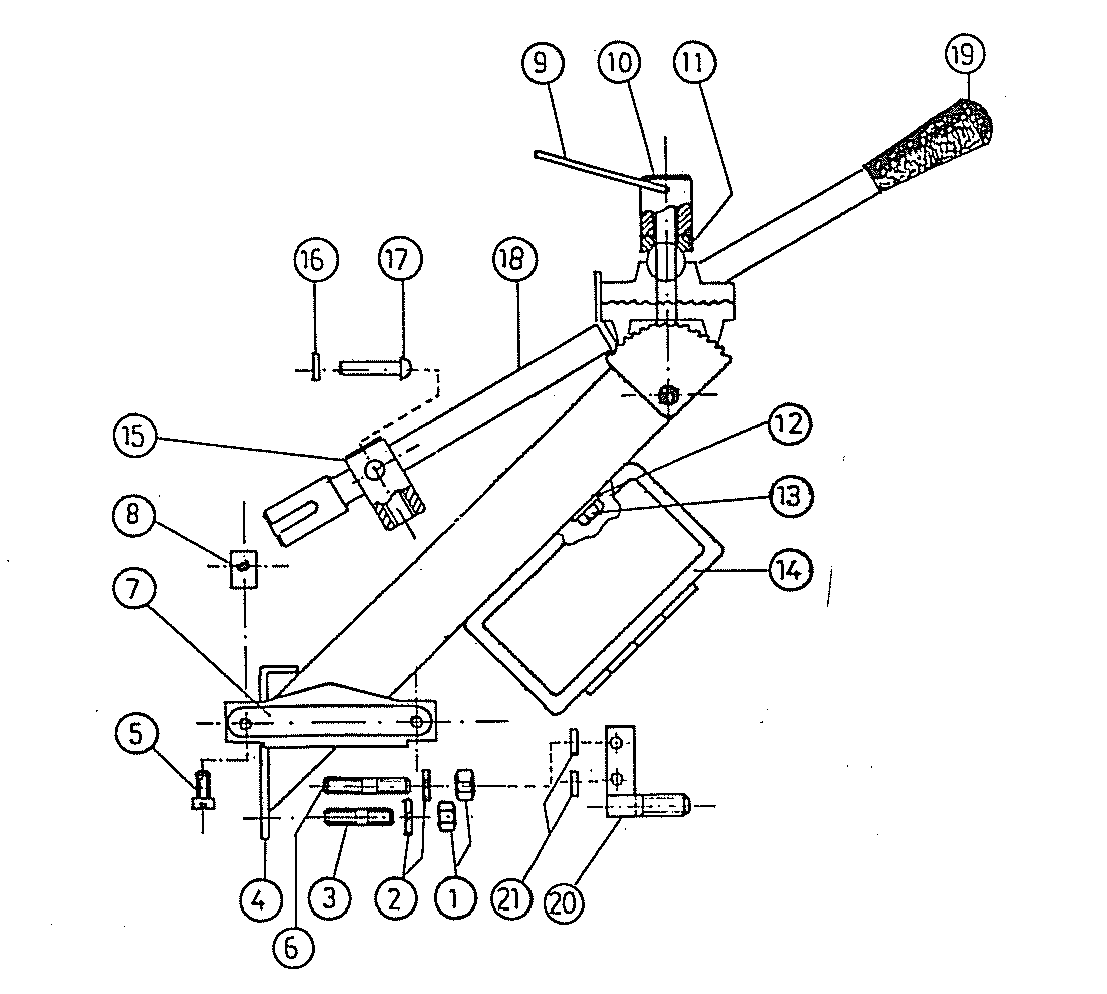 Handlebar support (Engine L150)
