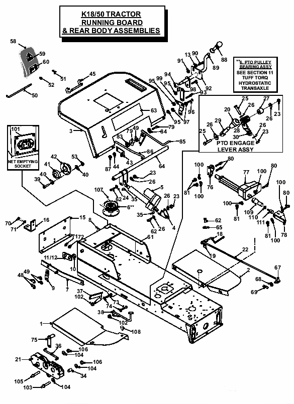 Running Board & Rear Body Assemblies