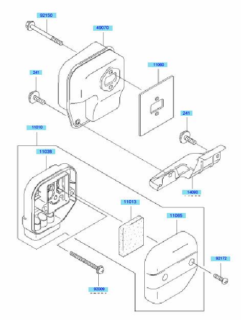 Air Filter & Muffler