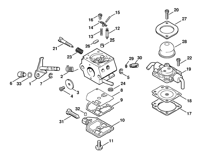 Carburetor C1Q-S28D, C1Q-S41A