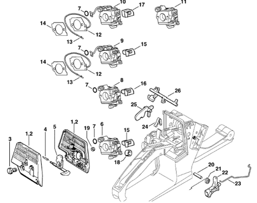 Air Filter - Throttle Control
