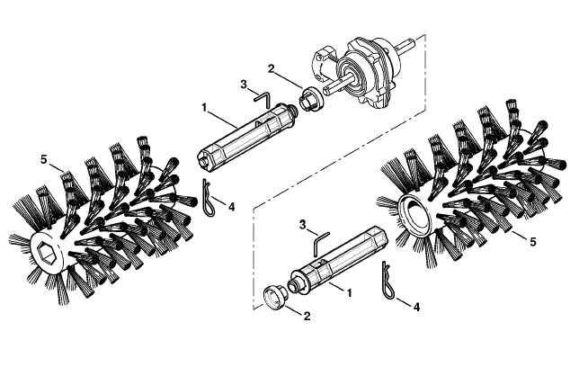 KB-KM Bristle Brush