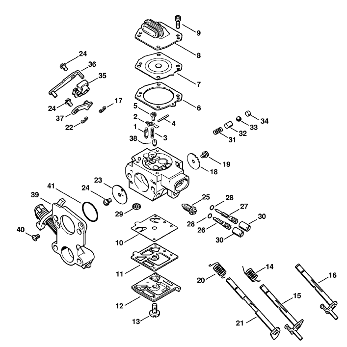 Carburetor HD-41A