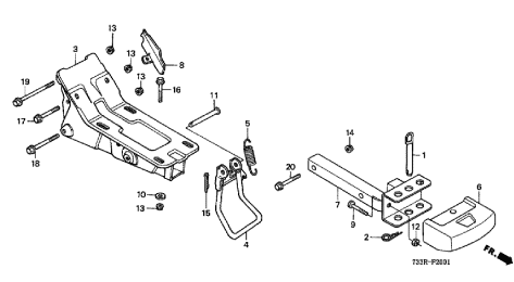 FRONT WEIGHT FRAME