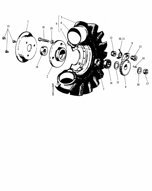 Wheel and Hub Assy
