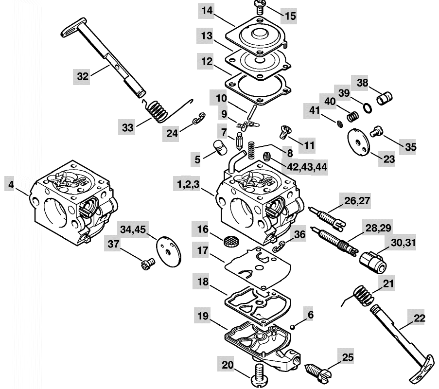 Carburetor C1Q-S89C S90B S120A S106A