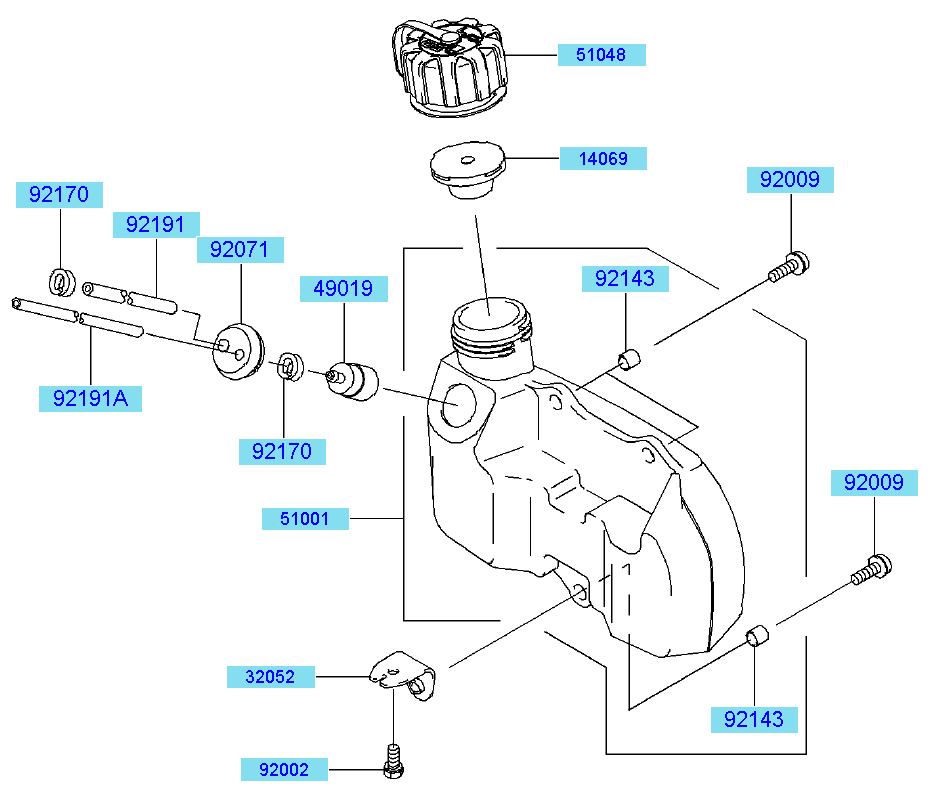 Fuel Tank - Fuel Valve