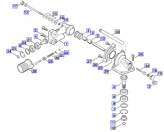 HL-KM ANGLE DRIVE 0-90