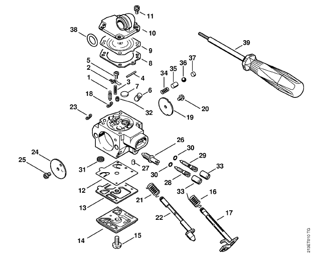 Carburetor HD-34A