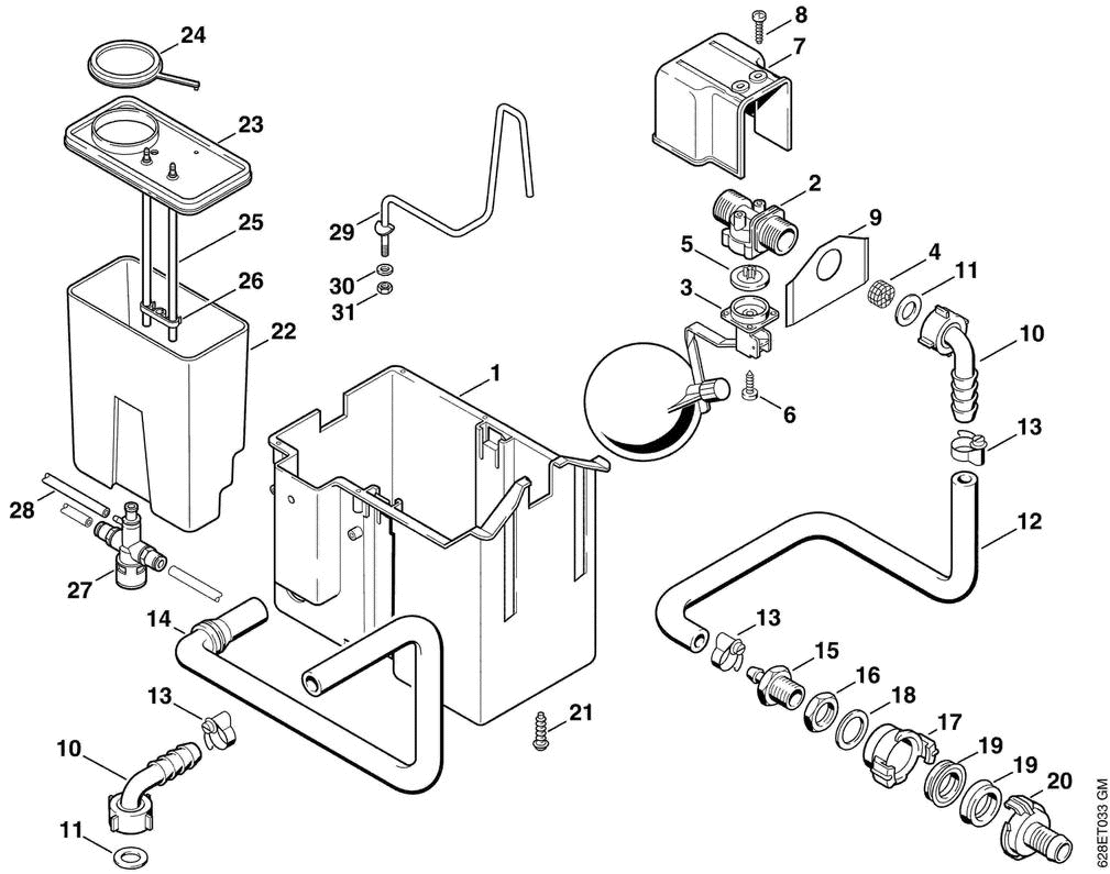 M-Water tank