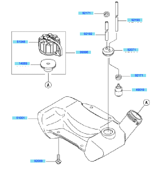 Fuel Tank & Fuel Valve