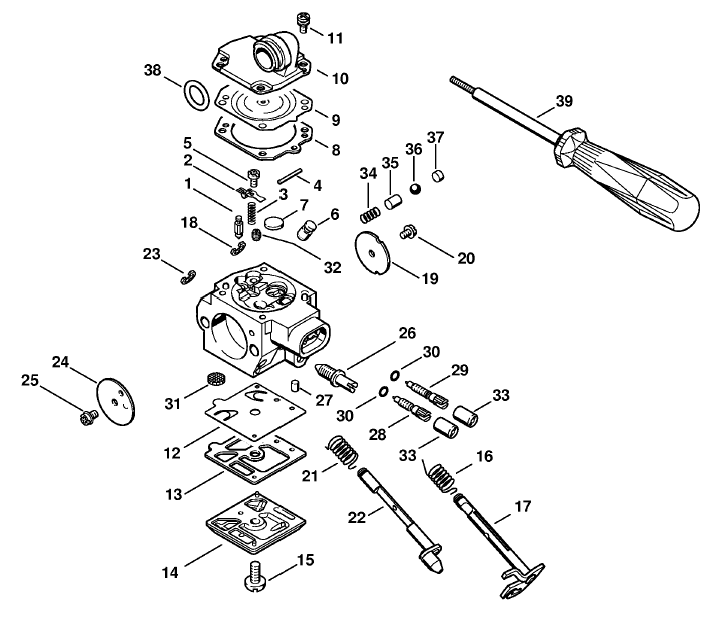 Carburetor HD-34A