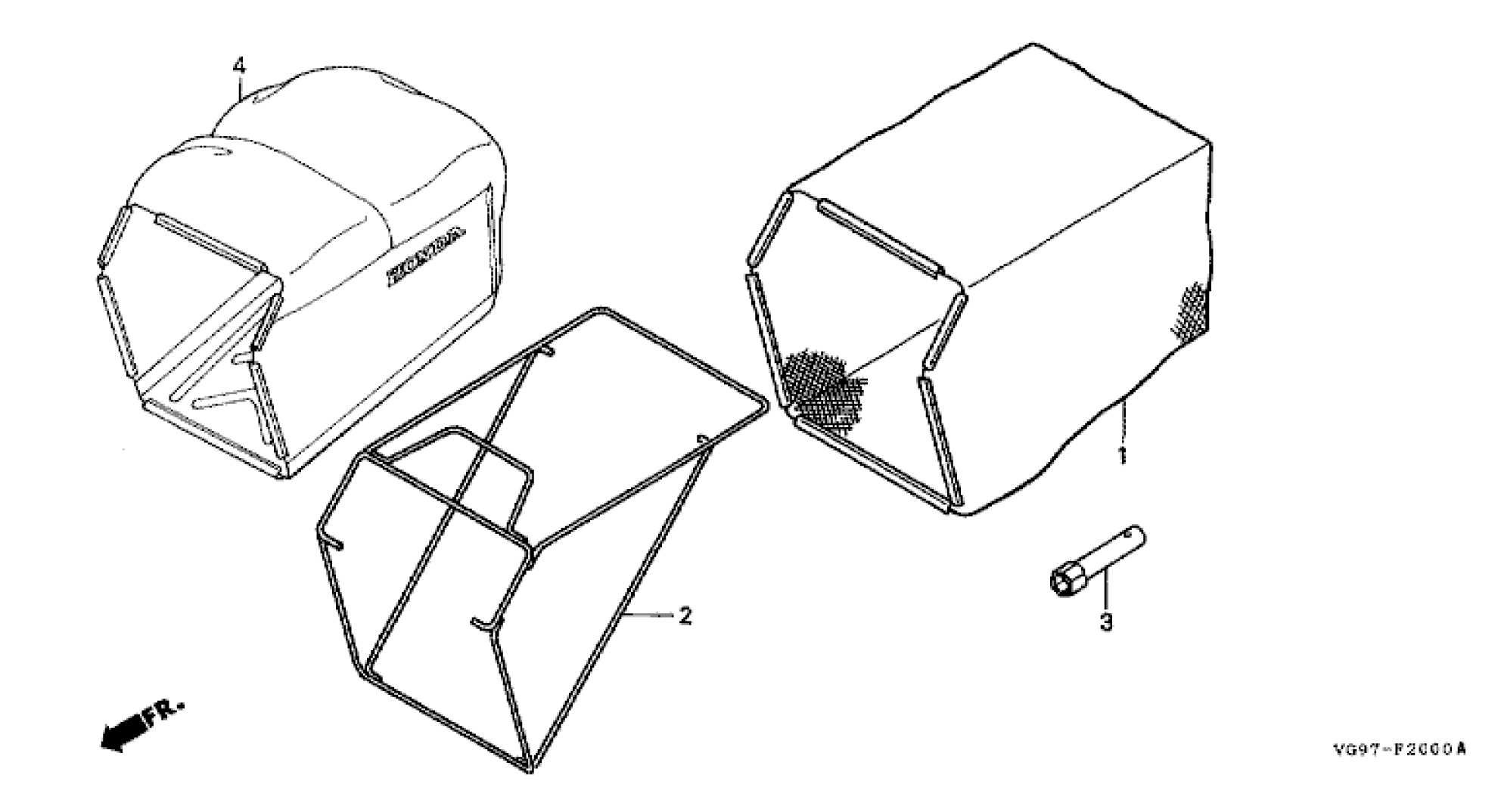 GRASS BAG & FRAME