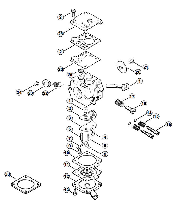 Carburetor Bing 48A125A