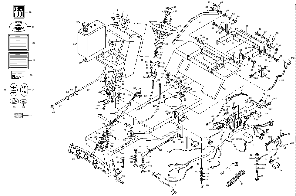 Steering and Electrical Controls