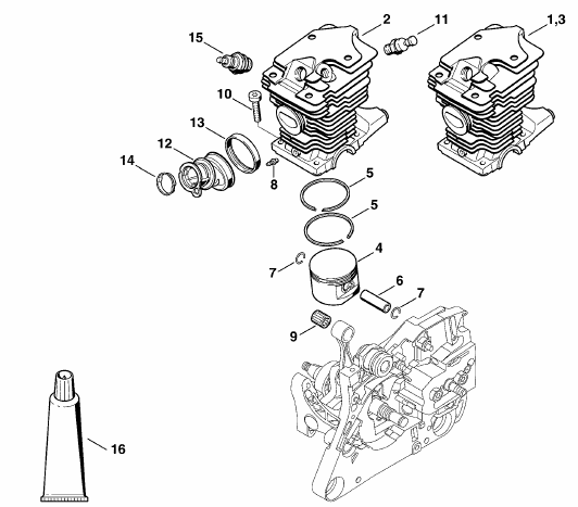 Cylinder MS 270