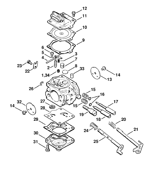 Carburetor WJ-67