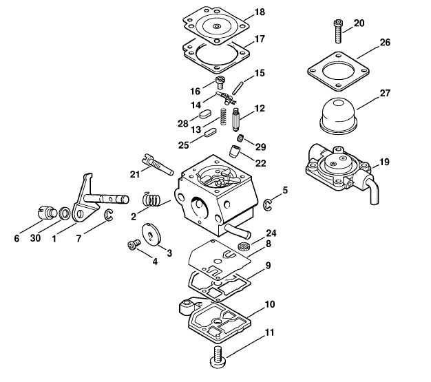 Carburetor C1QS53A (27.2001)