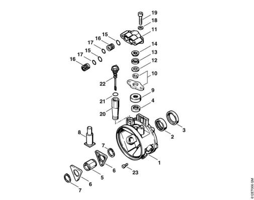 D-Pump housing