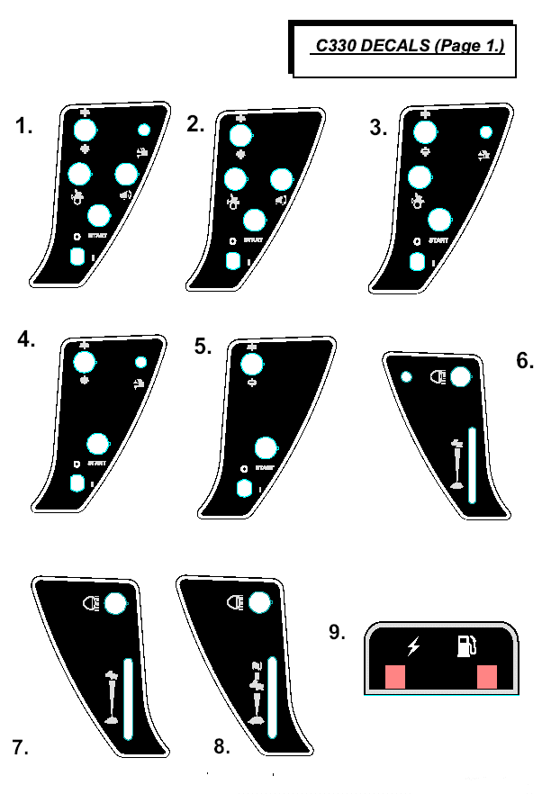 Decals List 1