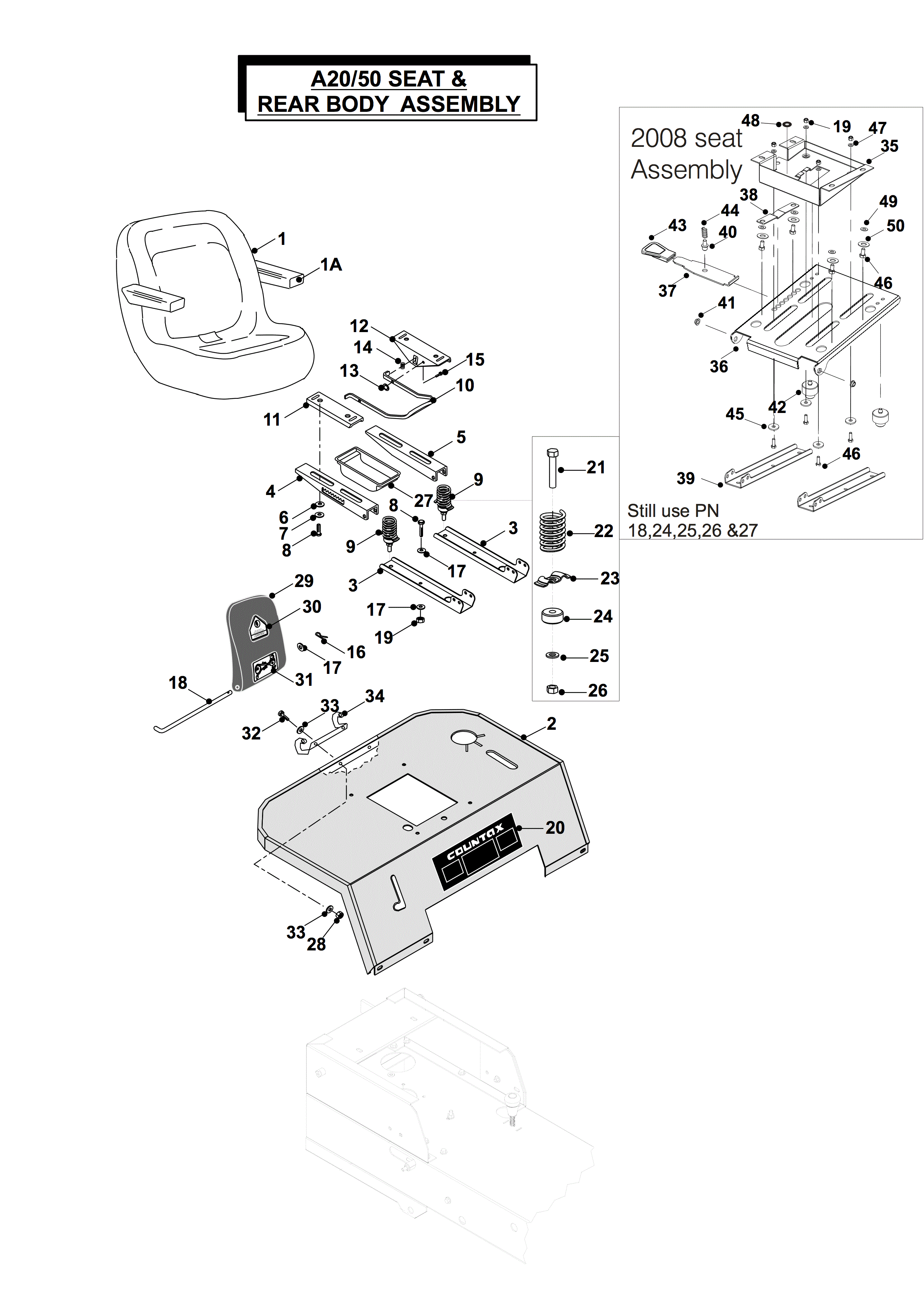 SEAT & REAR BODY