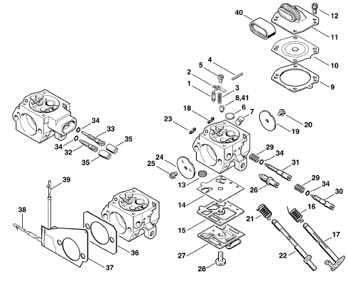 Carburetor HD-15B - HD-17A