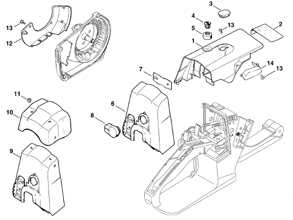 Shroud - Carburetor Cover