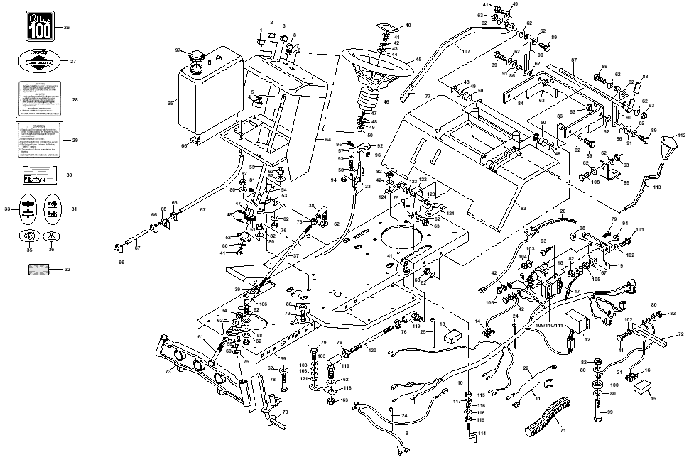 Steering	 Gear Change and Electrical Controls