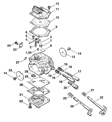 Carburetor WJ-65