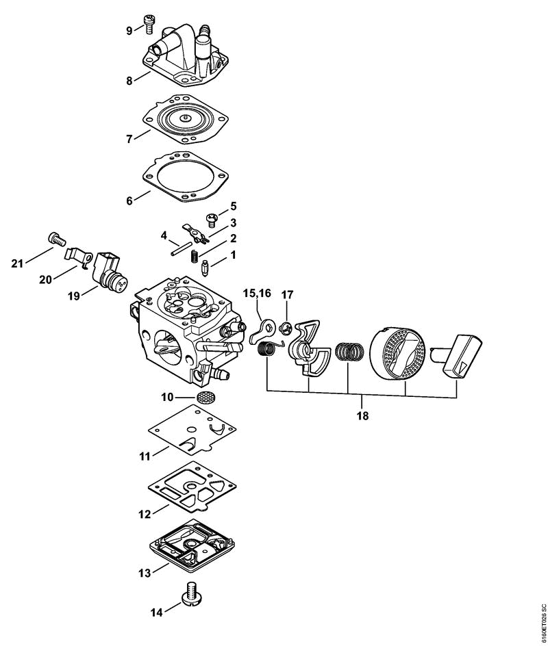 F CARBURETTOR