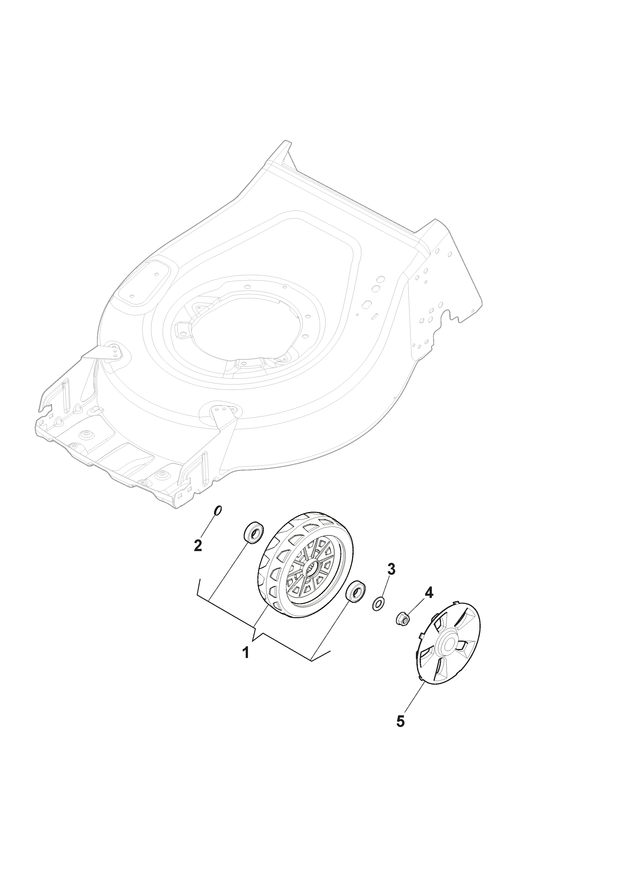 Wheel and Hub Cap